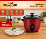 Electric Rice Cooker - Red - Image 2