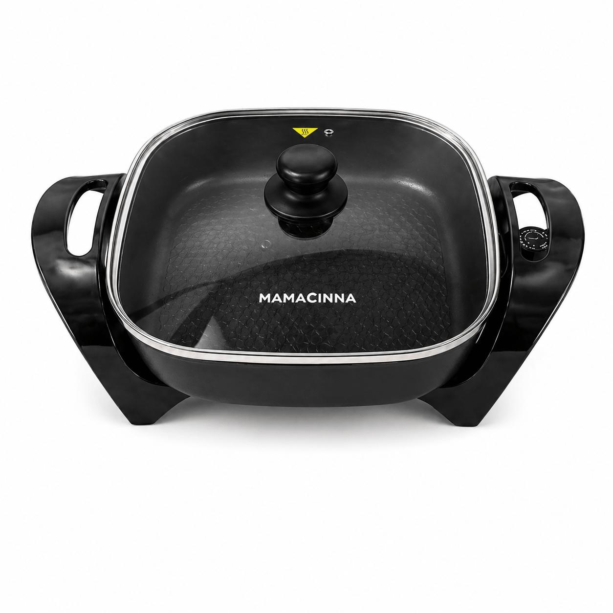 mamacinna (15) Electric Skillet - Black - Image 1