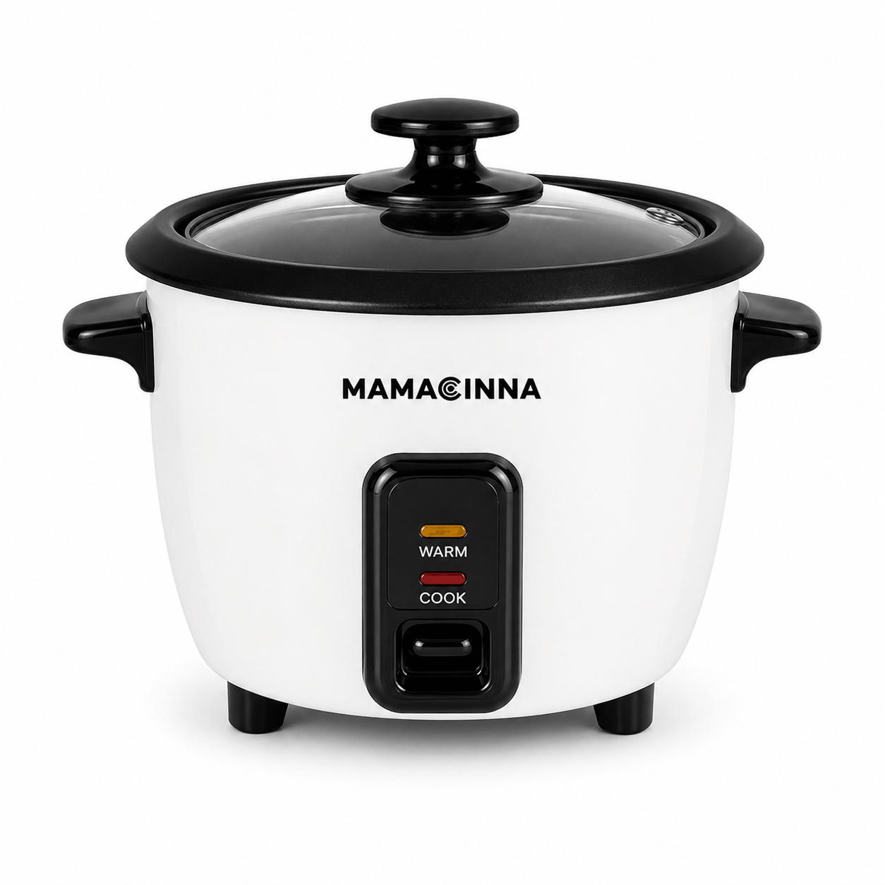 mamacinna (4) Electric Rice Cooker - White - Image 1