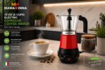 Coffee Machine - Red - Image 3