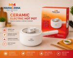 Non-Stick Ceramic Electric Hot Pot with Glass Lid 1.5L - Image 7